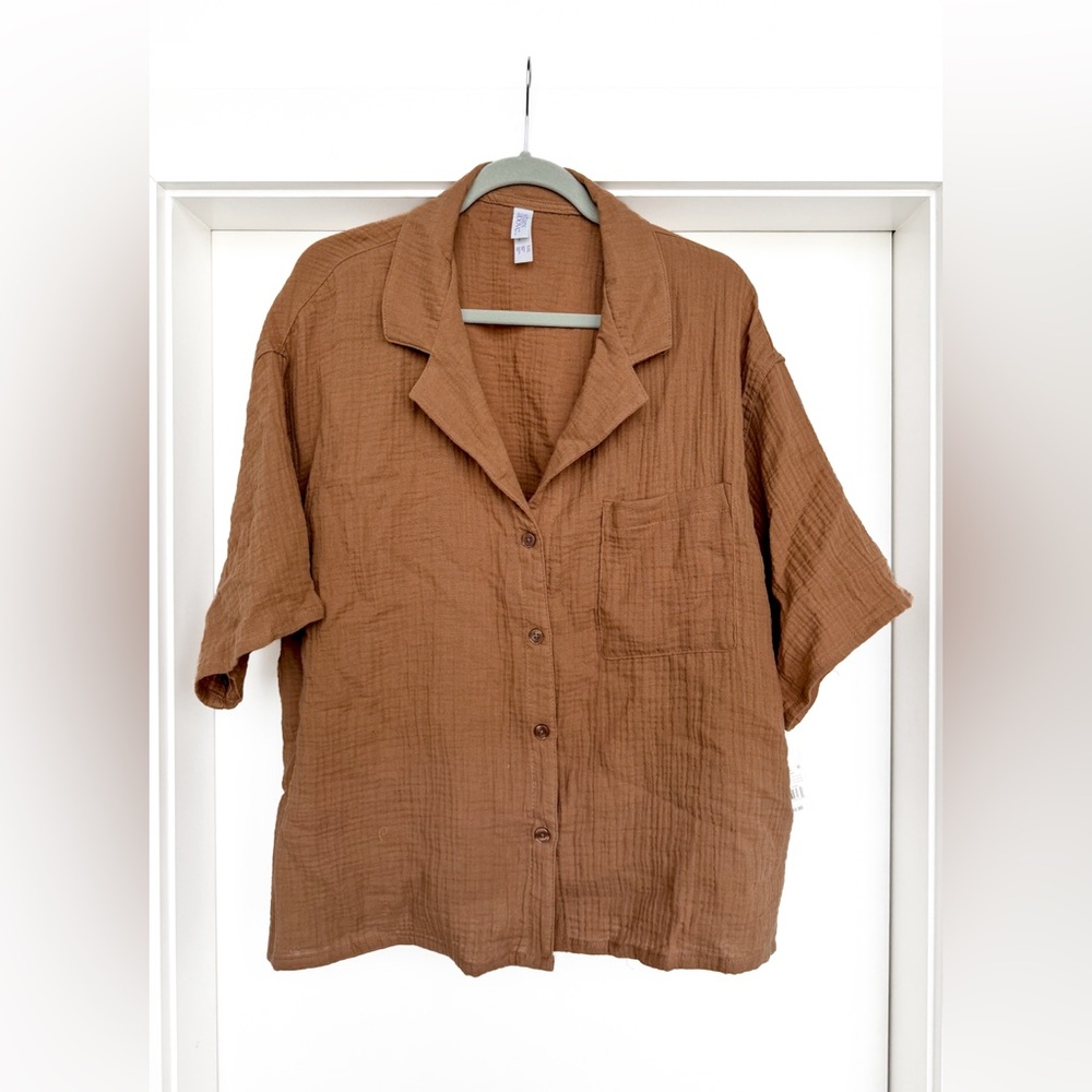 Stars Above Bubble Gauze Shirt